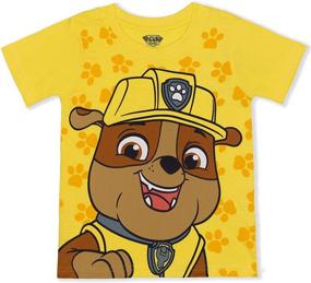 img 1 attached to 🐾 Nickelodeon Patrol Boys' Clothing: Marshall and Rubble 3 Pack for Adventure!