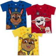 🐾 nickelodeon patrol boys' clothing: marshall and rubble 3 pack for adventure! logo