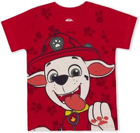 img 3 attached to 🐾 Nickelodeon Patrol Boys' Clothing: Marshall and Rubble 3 Pack for Adventure!