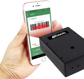 img 4 attached to 📱 Alacrity Embedded Mini CCD Barcode Scanner,1D Barcode Reader for Efficient Cell Phone and Computer Screen Scanning