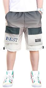 img 4 attached to 🩳 Boys' Summer Shorts - Volunboy Relaxed Fit Bottoms for Trendy Clothing