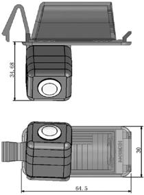 img 1 attached to Reversing Vehicle Specific Integrated License Bumblebee