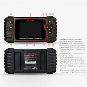 img 2 attached to iCarsoft OBD2 Scanner, BMW/Mini Code Reader and Car Diagnostic Tool BMM V2.0 with Oil Service Reset, EPB, BMS, DPF, SAS, ETC, OBD II - Updated Version of i910-II