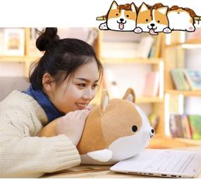 img 2 attached to 🐾 Corgi Dog Butt Plush Pillows: Adorable and Hilarious Soft Toys