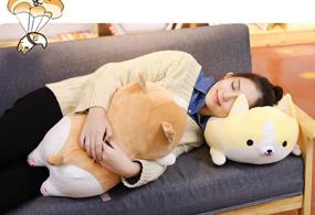 img 1 attached to 🐾 Corgi Dog Butt Plush Pillows: Adorable and Hilarious Soft Toys