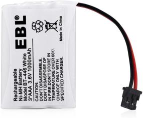 img 3 attached to EBL BT-446 Cordless Phone Battery - 1000mAh 3.6V Ni-MH Replacement Battery for Cordless Phone BT-446, BT-1005, TRU8885, TRU8885-2 (Pack of 4)