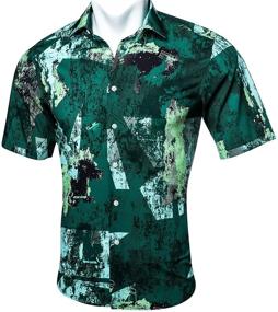 img 2 attached to 🌸 Emerald Men's Clothing: Barry Wang Novelty Button Flower