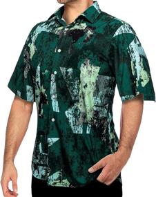 img 4 attached to 🌸 Emerald Men's Clothing: Barry Wang Novelty Button Flower
