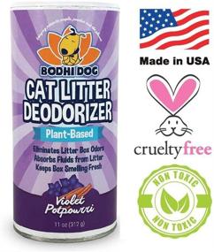 img 1 attached to 🐱 Say Goodbye to Litter Box Smells with Bodhi Dog Natural Odor Eliminator and Extend Kitty Litter Life