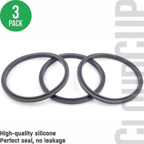 img 3 attached to Blender Replacement Parts for Nutribullet Blender 900 Series 600W and 900W - CloudCUP Gasket Accessories, 3 Pcs Gasket Replacement