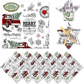 img 4 attached to 🎉 Whaline Holiday Placemat - Durable and Stain-Resistant Polyester