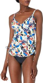 img 2 attached to Panache Balconette Underwire Tankini Floral