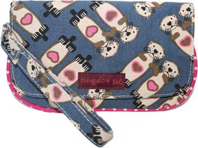 img 4 attached to 👜 Organic Canvas Wristlet by Bungalow 360 for Women - Handbags, Wallets & Accessories