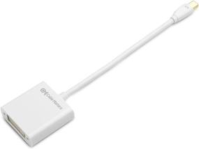 img 3 attached to 🔌 Cable Matters Mini DisplayPort to DVI Adapter (Mini DP to DVI) - White, Thunderbolt & Thunderbolt 2 Compatible