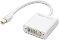 🔌 cable matters mini displayport to dvi adapter (mini dp to dvi) - white, thunderbolt & thunderbolt 2 compatible logo