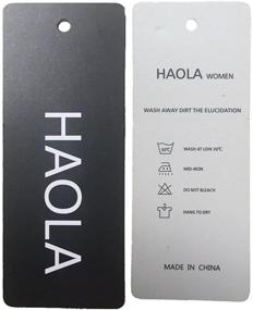 img 1 attached to 👗 Stylish and Comfortable Haola Women's Loose Shirt Dresses - Ideal Women's Clothing Selection