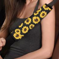 snilety sunflower seatbelt shoulder polyester logo