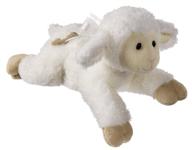 🐑 inspirational wind-up musical lamb soft toy, mary meyer - jesus loves me logo