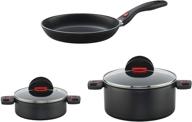 5-pc nonstick cookware set by ballarini click & cook, expertly made in italy logo
