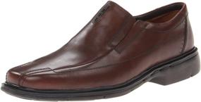 img 4 attached to CLARKS Mens Sheridan Brown 👞 Leather: Timeless Style and Unmatched Comfort