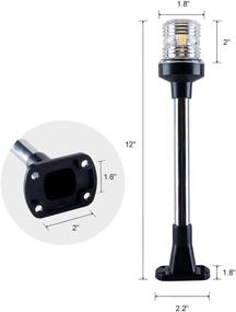 img 1 attached to Sebnux Anchor Pontoon Fishing 12 24V