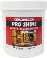 💎 enhance the luster of your granite: stone pro granite polishing powder pro shine - 1 lb light logo