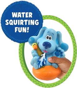 img 1 attached to Набор игрушек для ванны Blue's Clues & You! Deluxe – игрушки для воды Blue, Magenta и Slippery Soap – эксклюзив от Amazon от Just Play