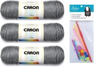 caron simply soft heather crochet logo