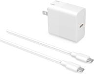 🔌 29w 30w ac charger compatible with macbook air 2020 2018 13-inch retina m1 chip, ipad air (4th generation) power adapter logo