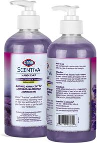 img 3 attached to Clorox Scentiva Tuscan Lavender & Jasmine Liquid Hand Soap - 14oz, Aloe Vera, Vitamin B5, Bleach-Free - Ideal for Kitchen or Bathroom - Refreshing Scent - 1 Count