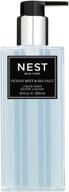 nest fragrances ocean mist & sea salt hand soap, 10 fluid ounces logo