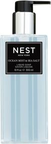 img 1 attached to Мыло для рук NEST Fragrances Ocean Mist & Sea Salt, 10 жидких унций