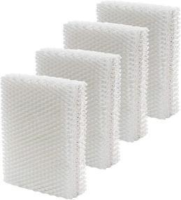 img 4 attached to 🌬️ Humidifier Wick Filters HDC12, HDC-12 - Replacement for Essick Air and Emerson Humidifiers - 4 Pack