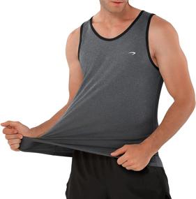 img 2 attached to KPSUN Fitness Workout Performance Sleeveless Sports & Fitness for Water Sports