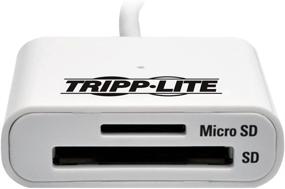 img 3 attached to 📷 Tripp Lite U352-06N-SD USB 3.0 SuperSpeed SD/Micro SD Memory Card Media Reader: Высокая производительность, встроенный кабель - 6 дюймов.