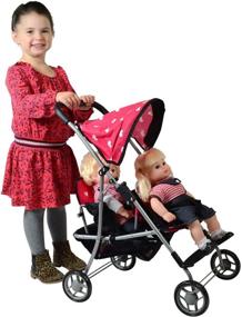 img 3 attached to 👶 Twin Stroller for Your Little One - My First Doll