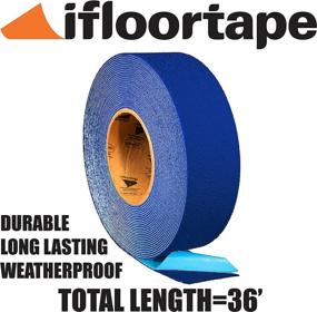 img 3 attached to RPT-750 Blue Reflective Pavement Marking Tape – Bast Certified Slip Resistant Premium Durability Outdoor Heavy-Duty Rubber Base (2 Inches X 36 Feet Per Roll)