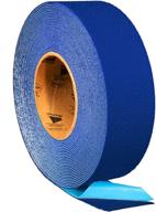 rpt-750 blue reflective pavement marking tape – bast certified slip resistant premium durability outdoor heavy-duty rubber base (2 inches x 36 feet per roll) logo