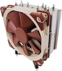 img 1 attached to 🌬️ Noctua NH-U12DX i4: Premium CPU Cooler for Intel Xeon LGA20xx | Brown Color