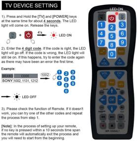 img 2 attached to 🔒 Luckystar 2 Universal Waterproof Easy Clean Remote Control - Supports All Smart TV, LED/LCD TV, Apple TV, Vizio TV, LG, Samsung, Roku Player, BluRay DVD, and Audio System