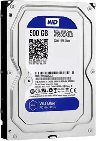 img 4 attached to 🔒 Renewed Western Digital Blue WD5000AZLX 500GB 7200RPM 32MB Cache SATA III 6.0Gb/s 3.5in Internal Desktop Hard Drive - 1 Year Warranty Included