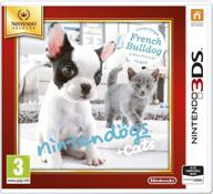 nintendogs cats 3d bulldog selects nintendo logo