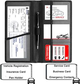 img 3 attached to Car Registration Insurance Holder Pen
