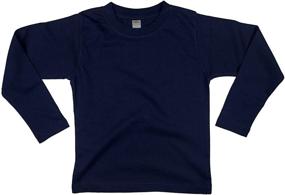 img 1 attached to 🌍 Earth Elements Little Kids'/Toddlers' Long Sleeve T-Shirt: Stylish and Sustainable Comfort for Active Kids