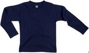 img 2 attached to 🌍 Earth Elements Little Kids'/Toddlers' Long Sleeve T-Shirt: Stylish and Sustainable Comfort for Active Kids