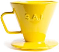 c70 ceramic coffee brewer yellow logo