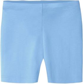 img 3 attached to 🚲 USA-Made Girls' 100% Cotton Bike Shorts by City Threads - Ideal for Sports, School Uniforms, or Layering Under Skirts