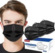 enhanced black disposable protection: breathable & comfortable logo