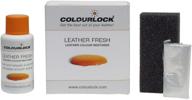 diy leather fresh dye repair color restorer for car seats, sofas, bags, settees, clothing: colourlock scuff & small crack fix logo