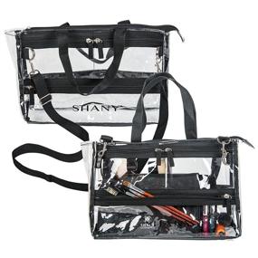 img 2 attached to 🧳 SHANY Transparent Travel Cosmetic Bag